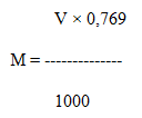 Формула перевода литров в тонны (дизельное топливо)