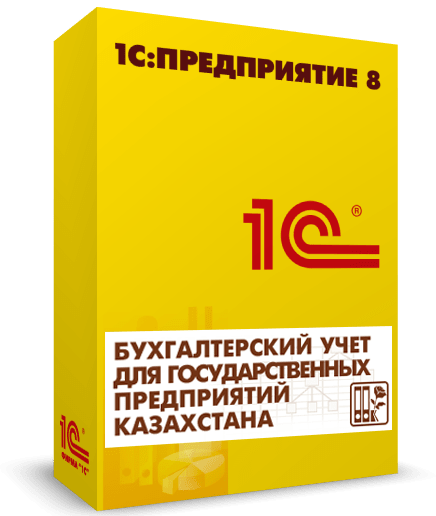 1С:Предприятие 8. Бухгалтерский учет для государственных предприятий Казахстана с программной защитой